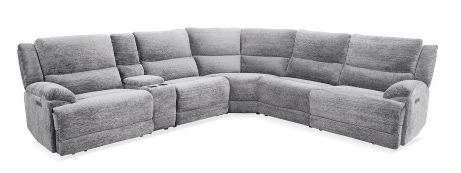 6 PIECE POWER RECLINER SECTIONAL
