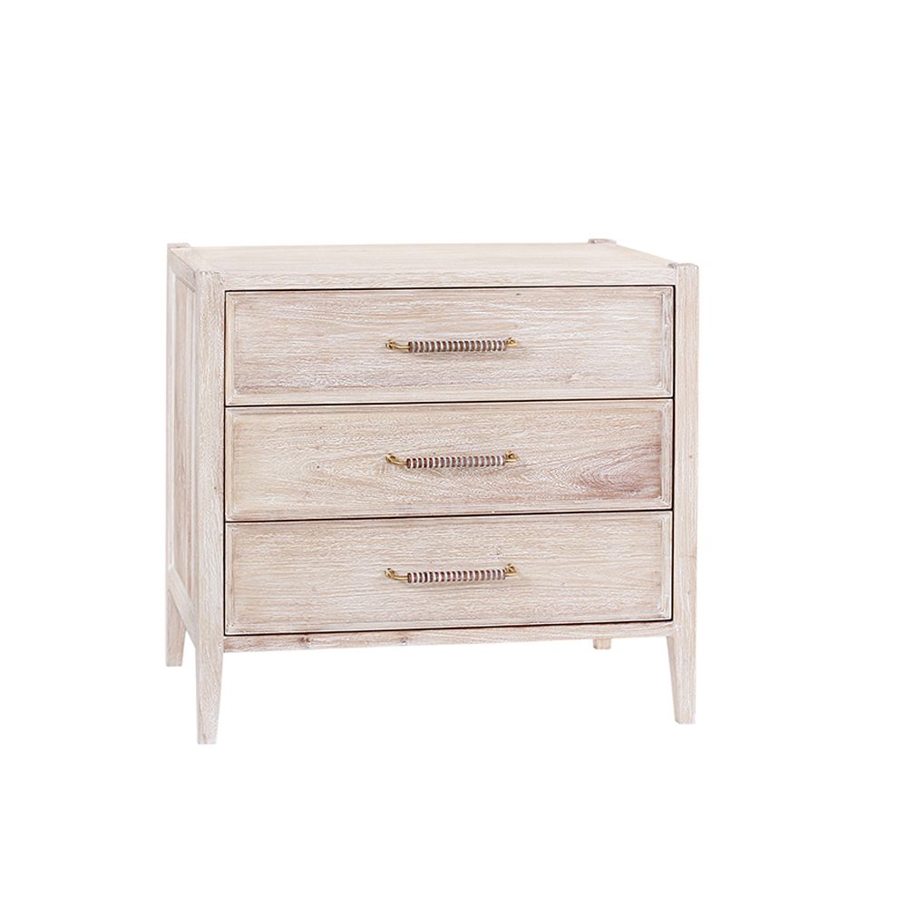 AMANDA NIGHTSTAND - WEATHERED WHITE