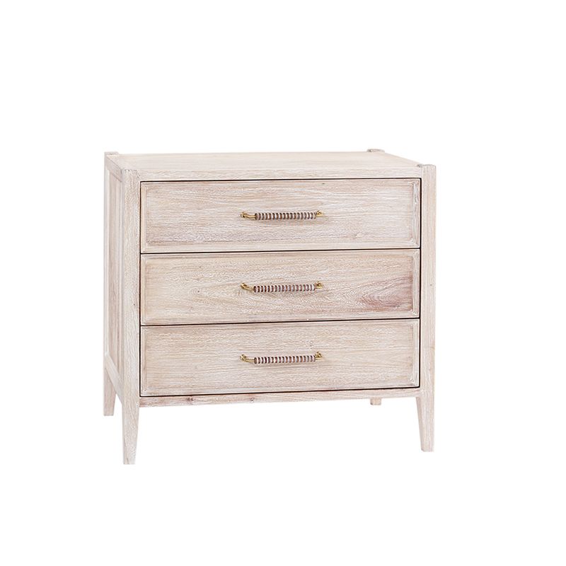 AMANDA NIGHTSTAND - WEATHERED WHITE