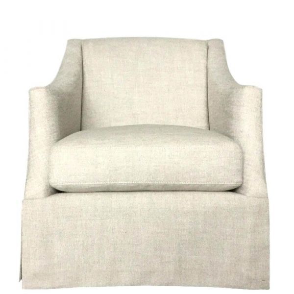 BRADLEE SWIVEL CHAIR - LINEN KW