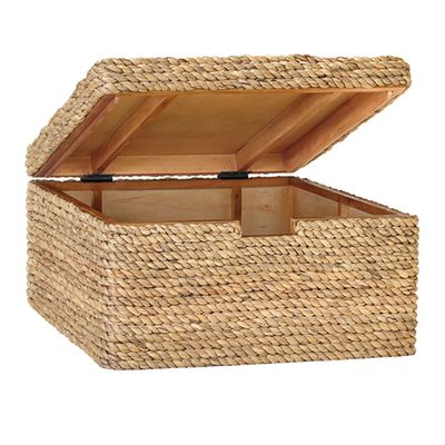 WATER HYACINTH PUTAR SQUARE COCKTAIL TABLE