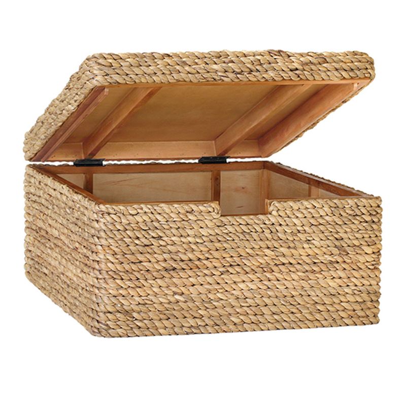 WATER HYACINTH PUTAR SQUARE COCKTAIL TABLE