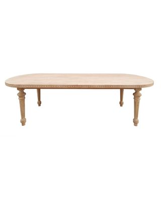 ABBEY DINING TABLE, 96" - NEW WHITE WASH