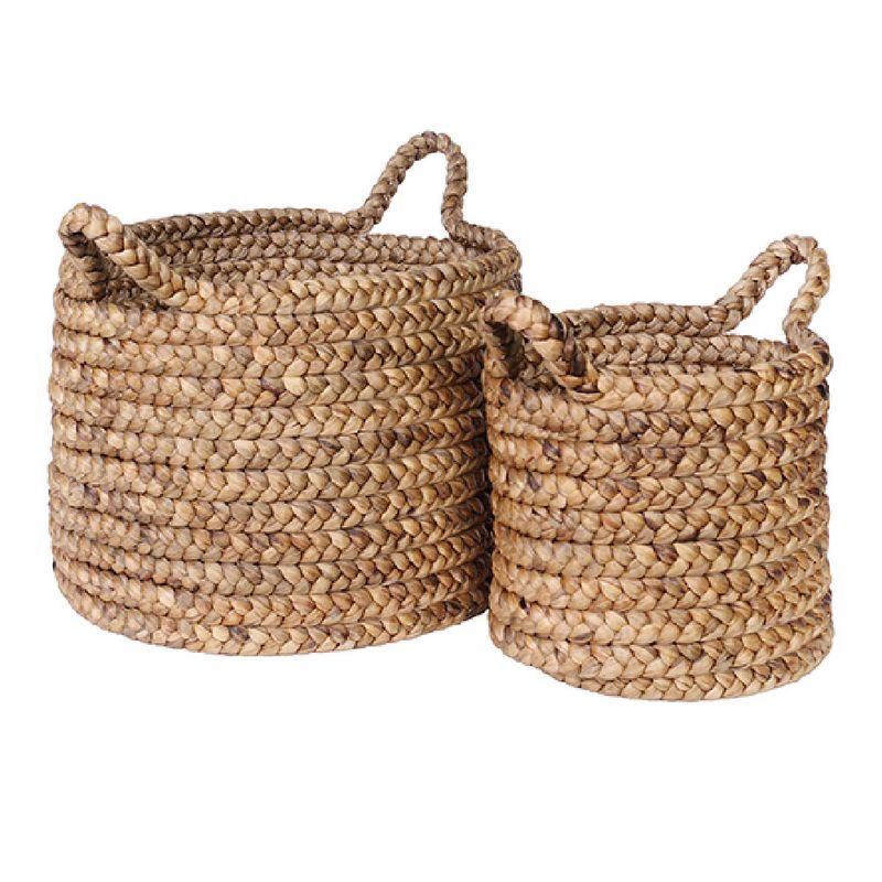 WATER HYACINTH PUTAR BASKET, LARGE