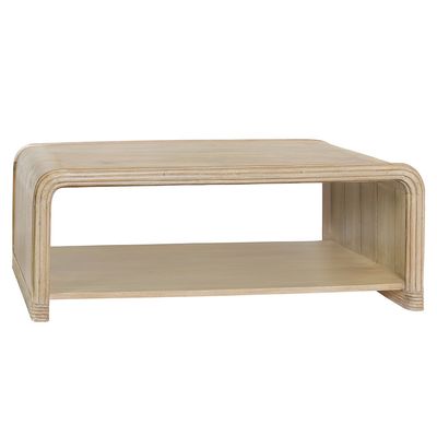 GAVIN COFFEE TABLE - WEATHERED BARREL