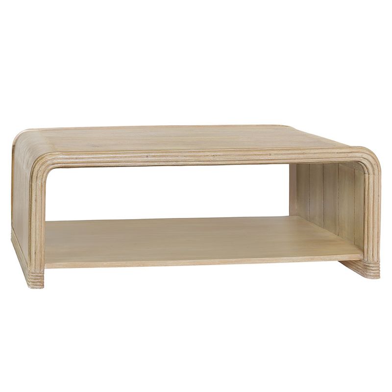 GAVIN COFFEE TABLE - WEATHERED BARREL