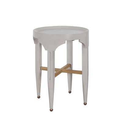 KINLEY SIDE TABLE - MISTY GRAY