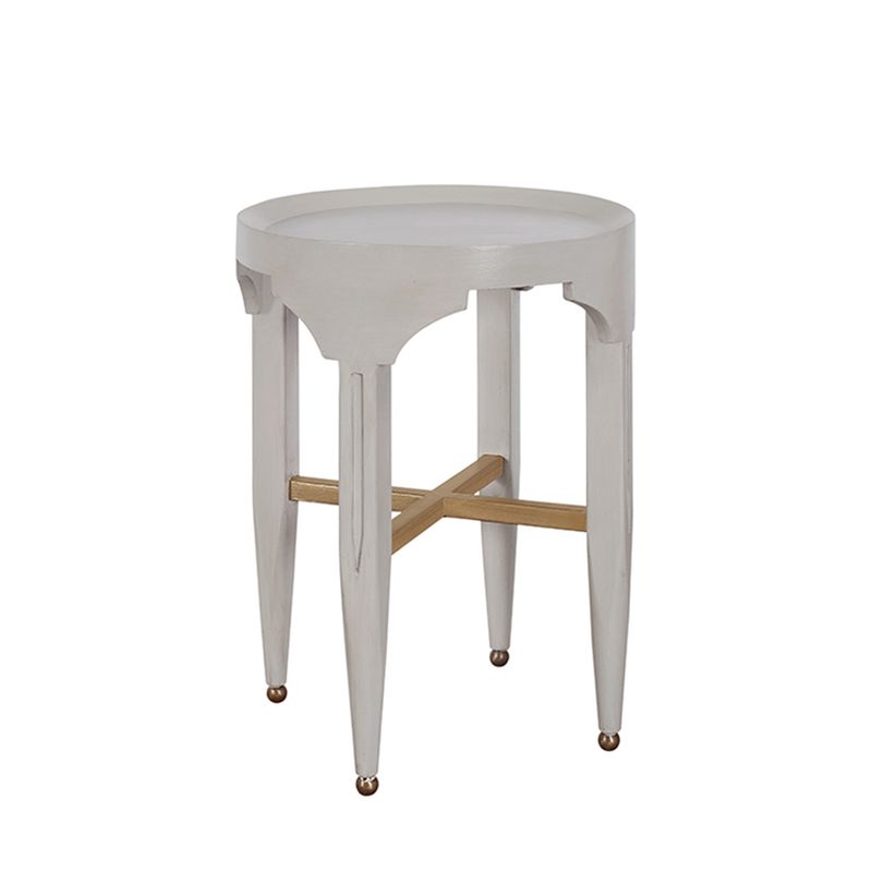 KINLEY SIDE TABLE - MISTY GRAY