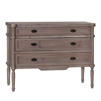 GAVIN CHEST - WEATHERED GRAY