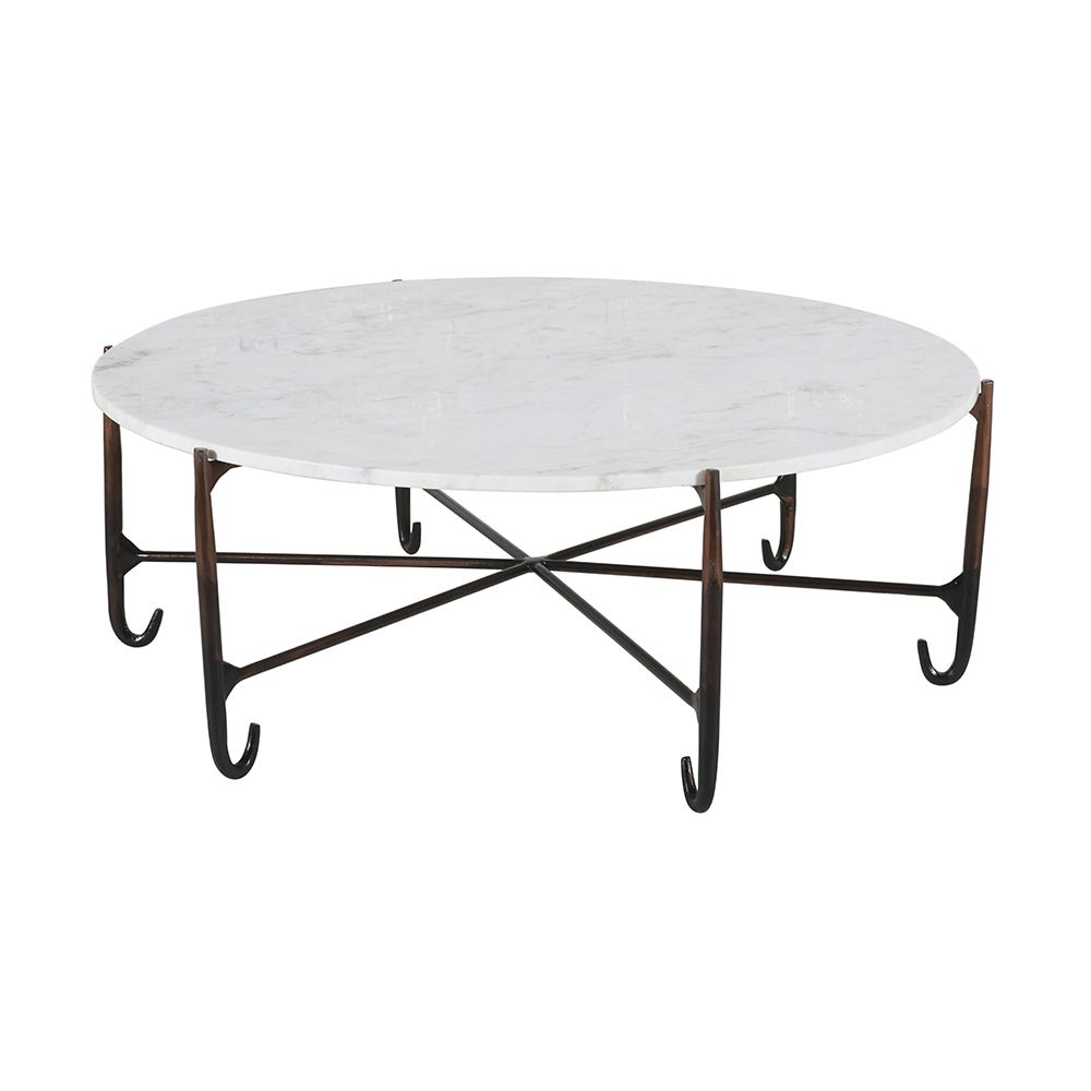 NICOS COFFEE TABLE - ANTIQUE BRONZE