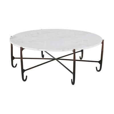 NICOS COFFEE TABLE - ANTIQUE BRONZE