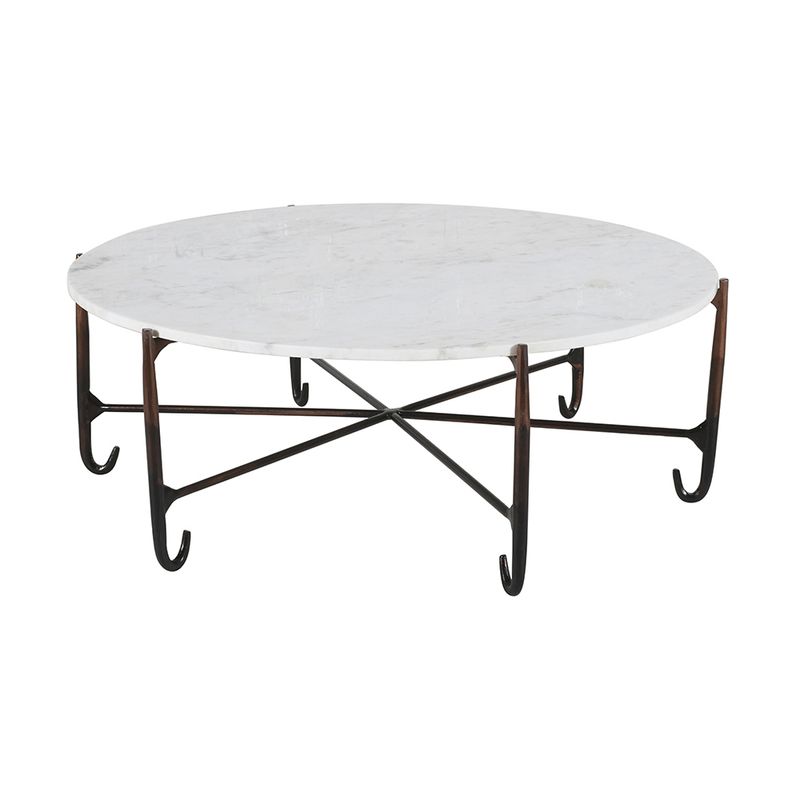 NICOS COFFEE TABLE - ANTIQUE BRONZE