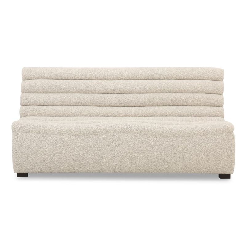 MATTEO ARMLES SOFA - RAFFINA NATURAL