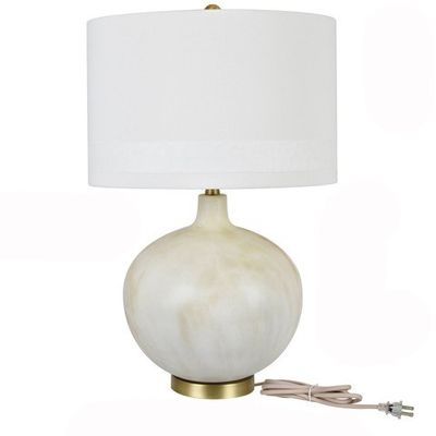ELLA TABLE LAMP - ALABASTER