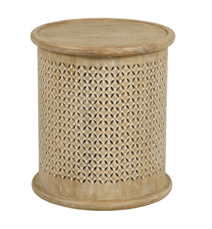 CARVER ROUND SIDE TABLE