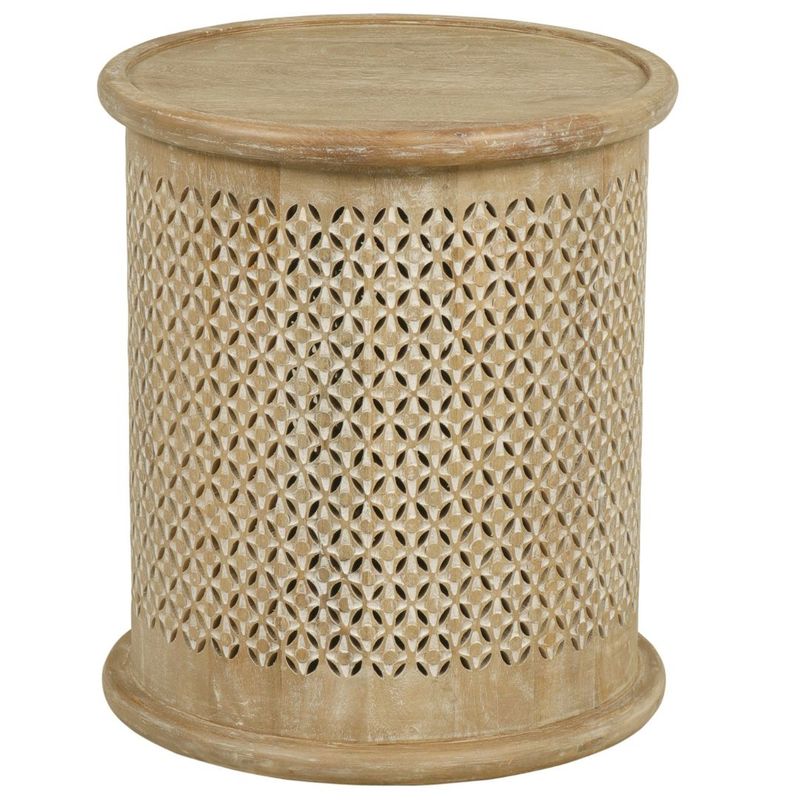 CARVER ROUND SIDE TABLE