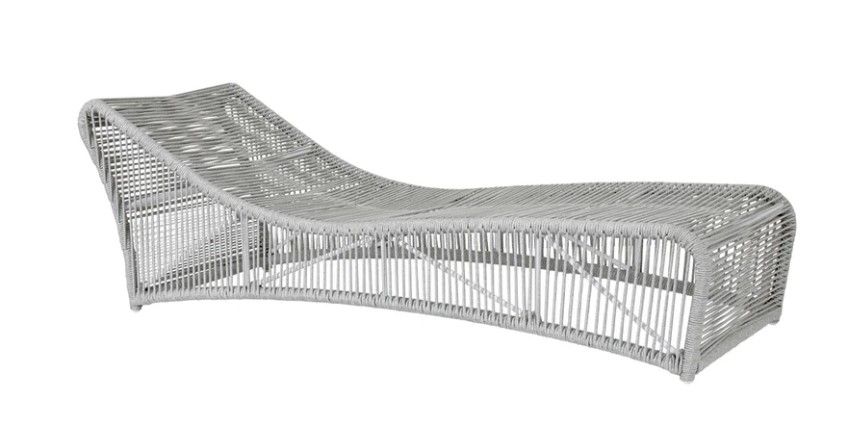 MIAMI ROPE OUTDOOR CUSHIONLESS CHAISE