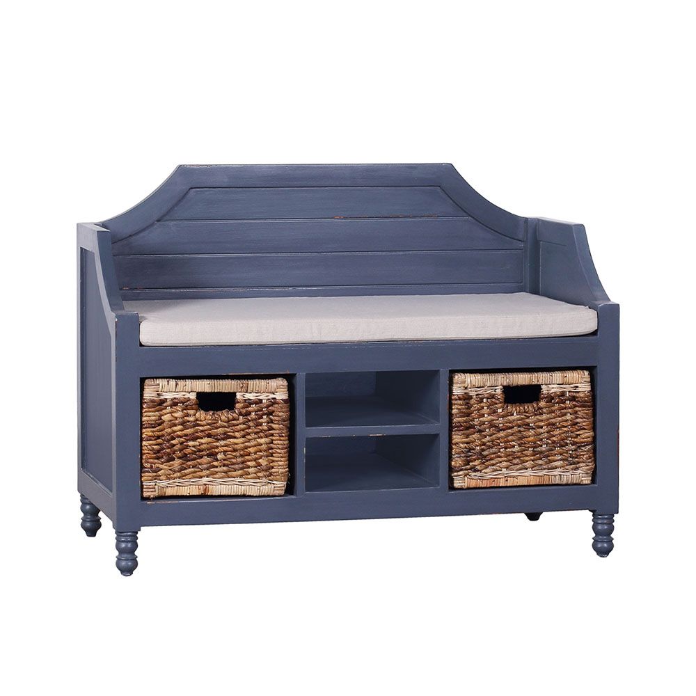 LAKEHOUSE BENCH ENTRYWAY - DEEP BLUE