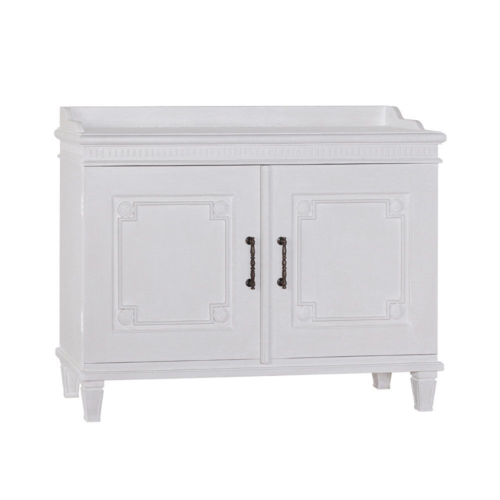 ADELE CABINET - PEARL WHITE