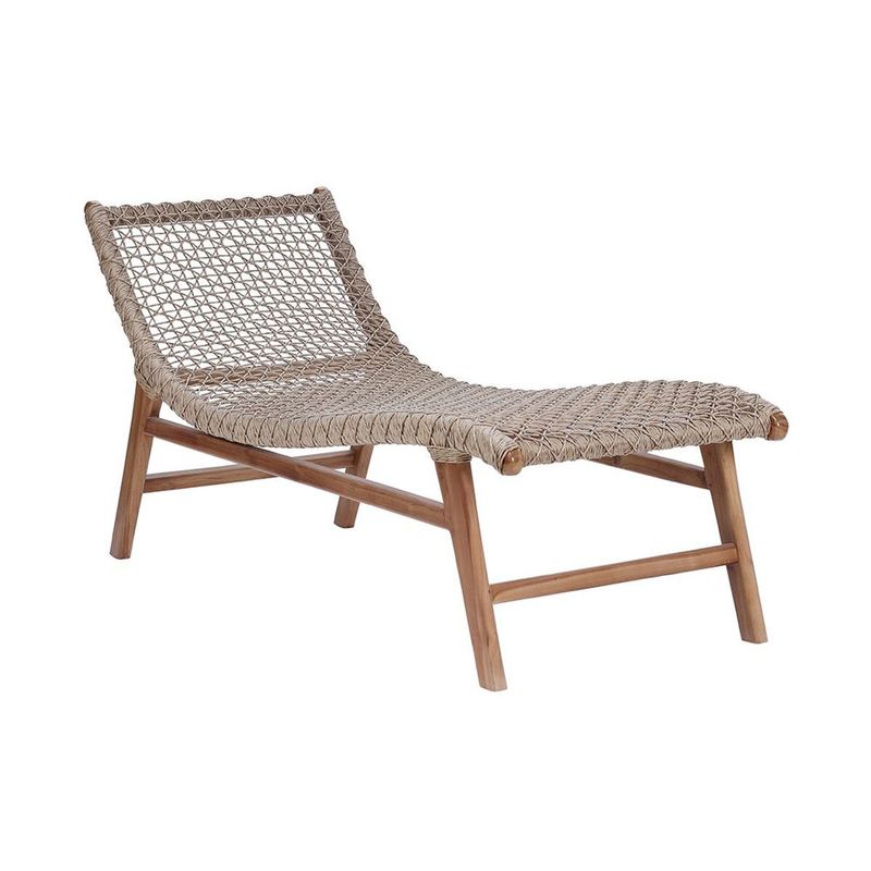 PANEMA OUTDOOR SUNLOUNGER - NATURAL/BALOS SMOKE