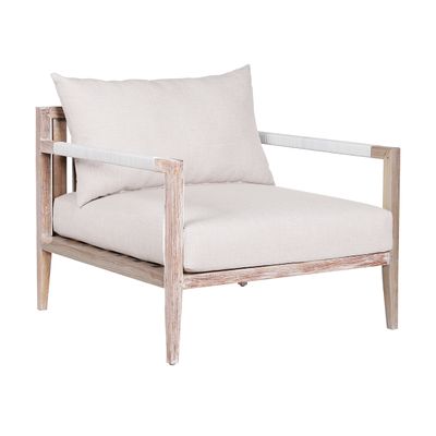 BARTON OUTDOOR CHAIR - WEATHERED GRAY