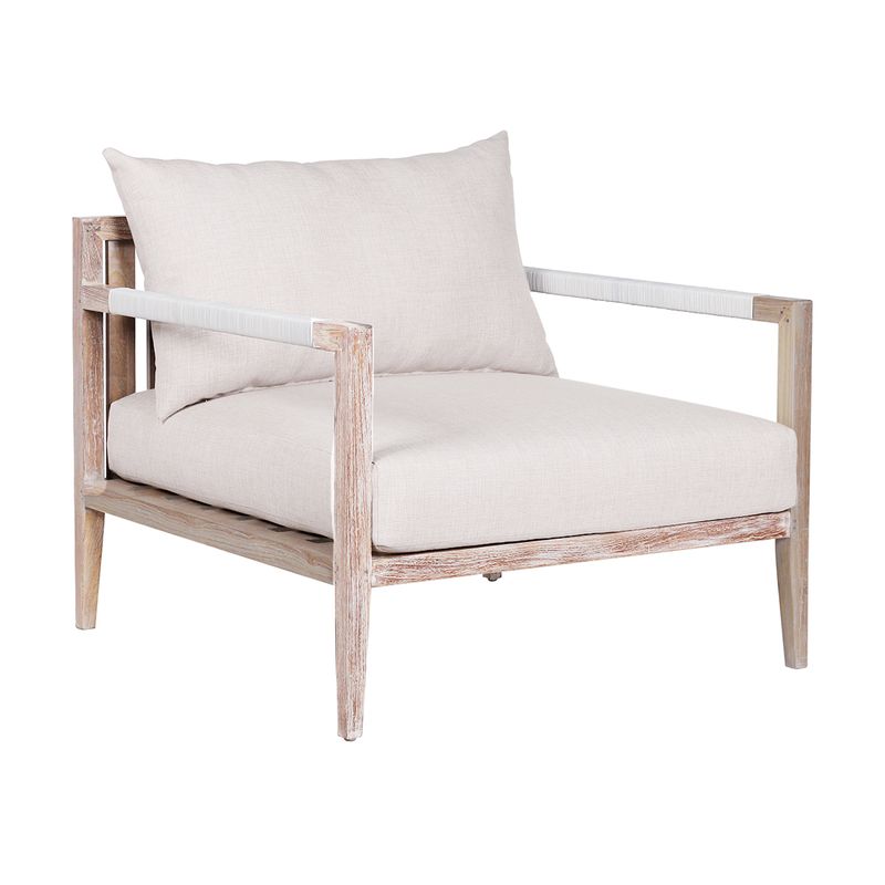 BARTON OUTDOOR CHAIR - WEATHERED GRAY