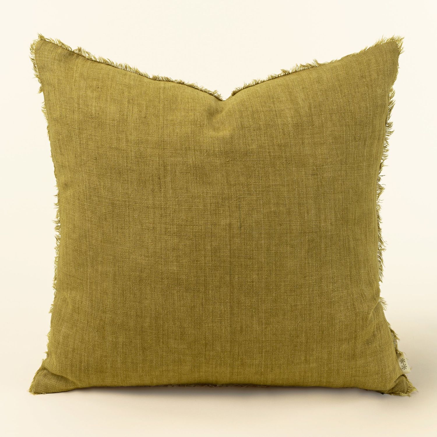 LINA LINEN PILLOW - CUMIN