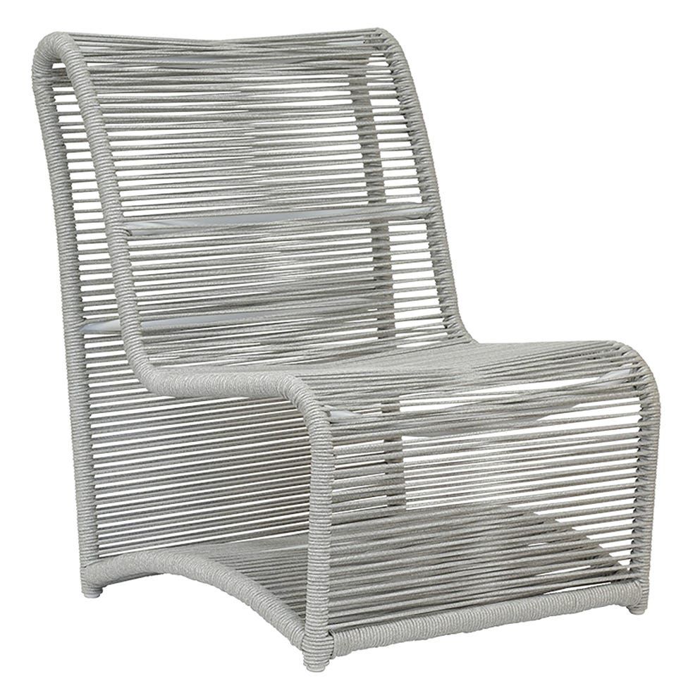 MIAMI ROPE ARMLESS CLUB CHAIR