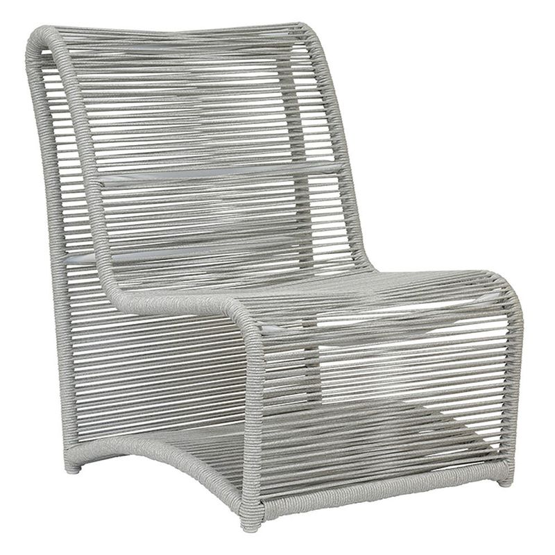 MIAMI ROPE ARMLESS CLUB CHAIR