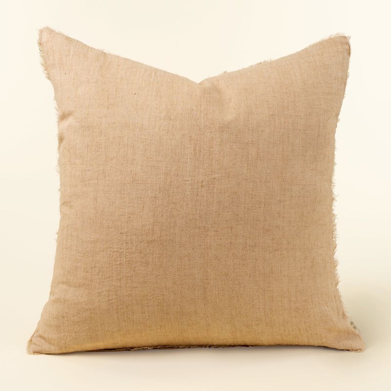 LINA LINEN PILLOW - TERRACOTTA