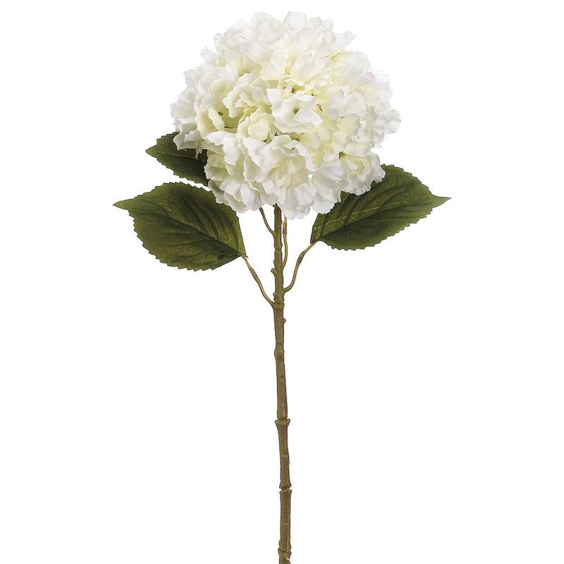 26" HYDRANGEA SPRAY IVORY
