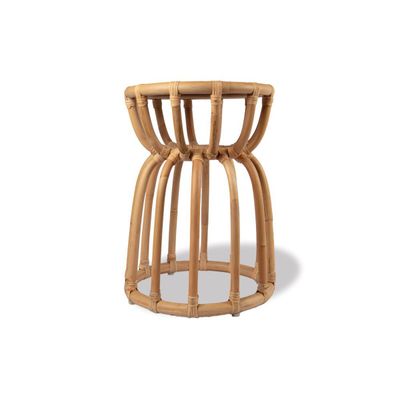 INDAH SIDE TABLE - TEAK NATURAL