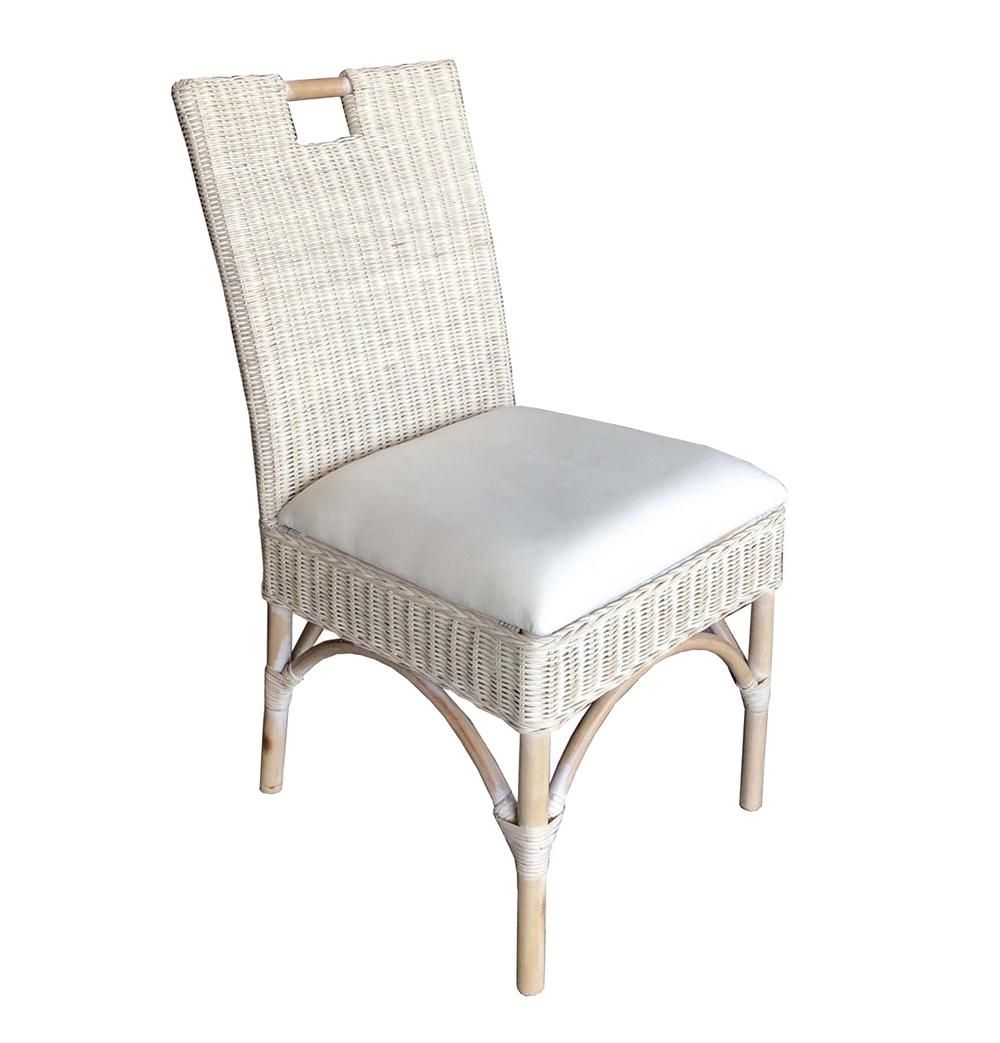 MALIO DINING CHAIR - WHITEWASH