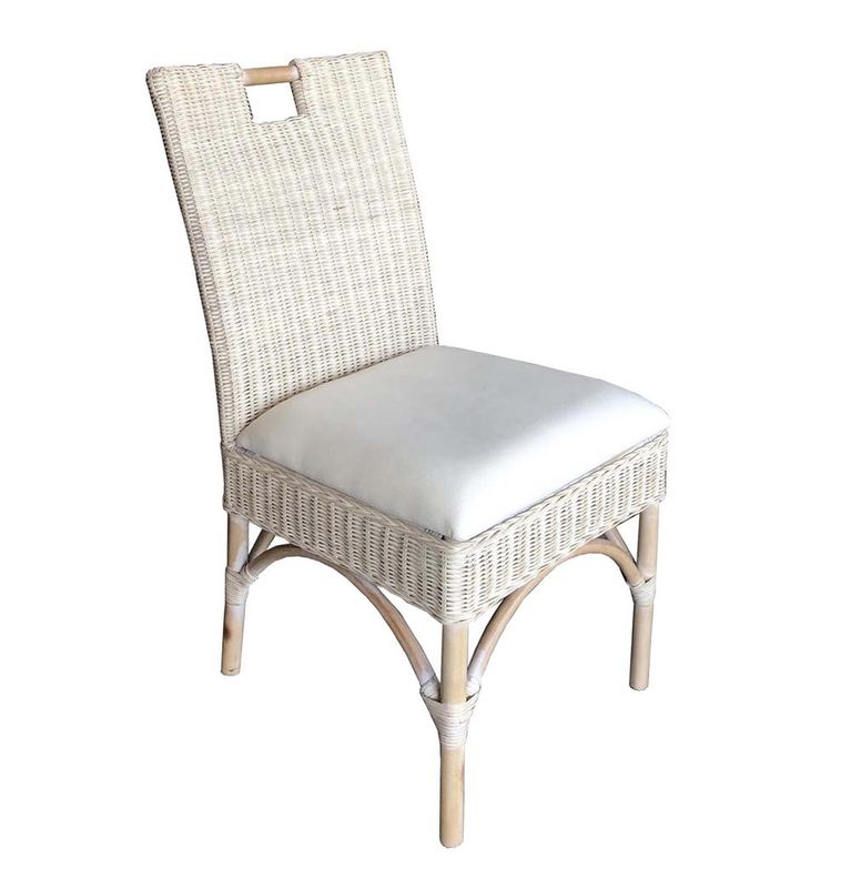 MALIO DINING CHAIR - WHITEWASH