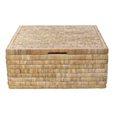 ABACA BOMA SQUARE COFFEE TABLE