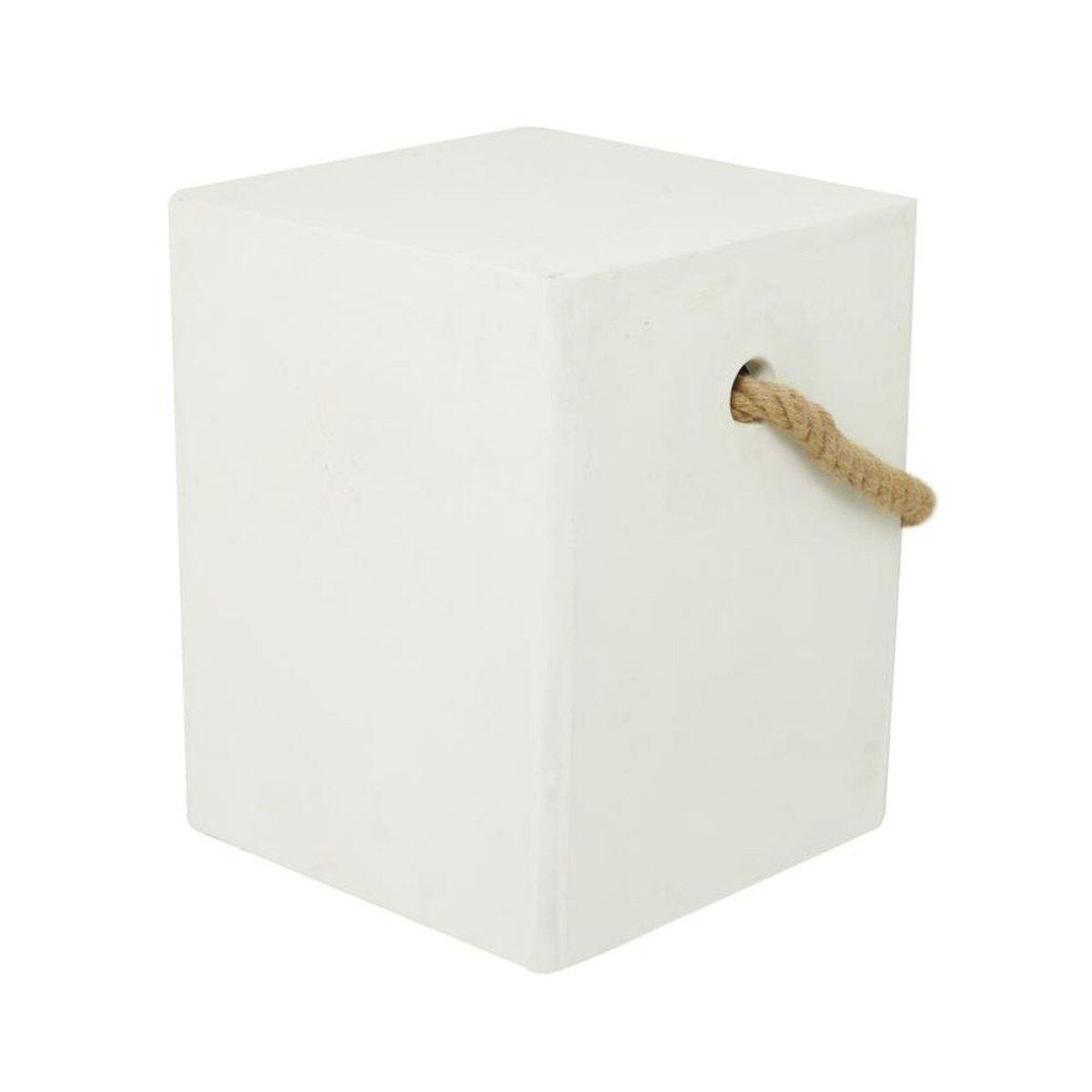 CONCRETE STOOL WITH ROPE
