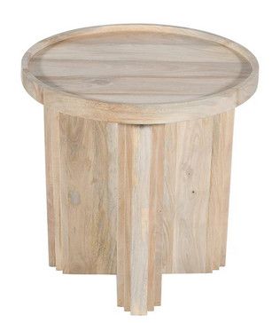 SUSAN SIDE TABLE - SAND DUNE