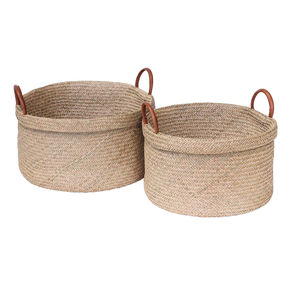 CORSA MENDONG ROUND BASKET, LARGE