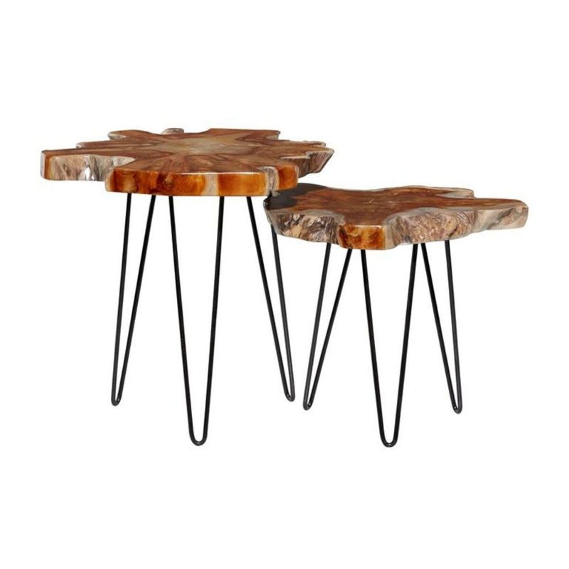 ORGANIC TEAK NESTING SIDE TBL