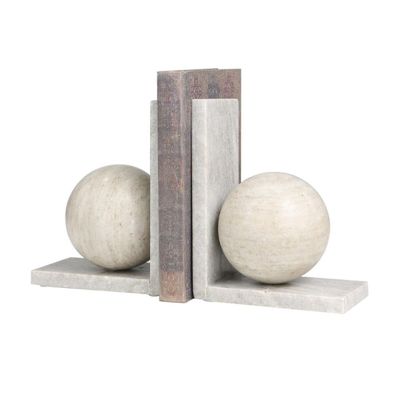 MARBLE BALL BOOKEND