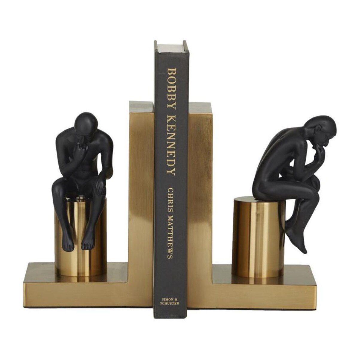 THINKING MEN RESIN BOOKEND