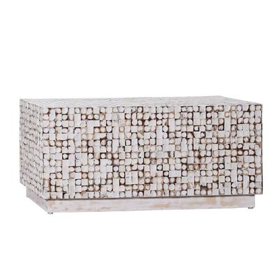 COCONUT COCKTAIL TABLE, RECT