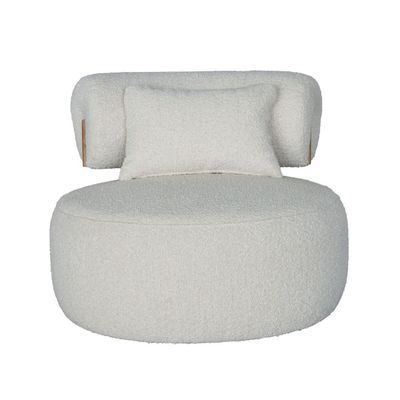 CELLINA SWIVEL CHAIR - BOUCLE IVORY