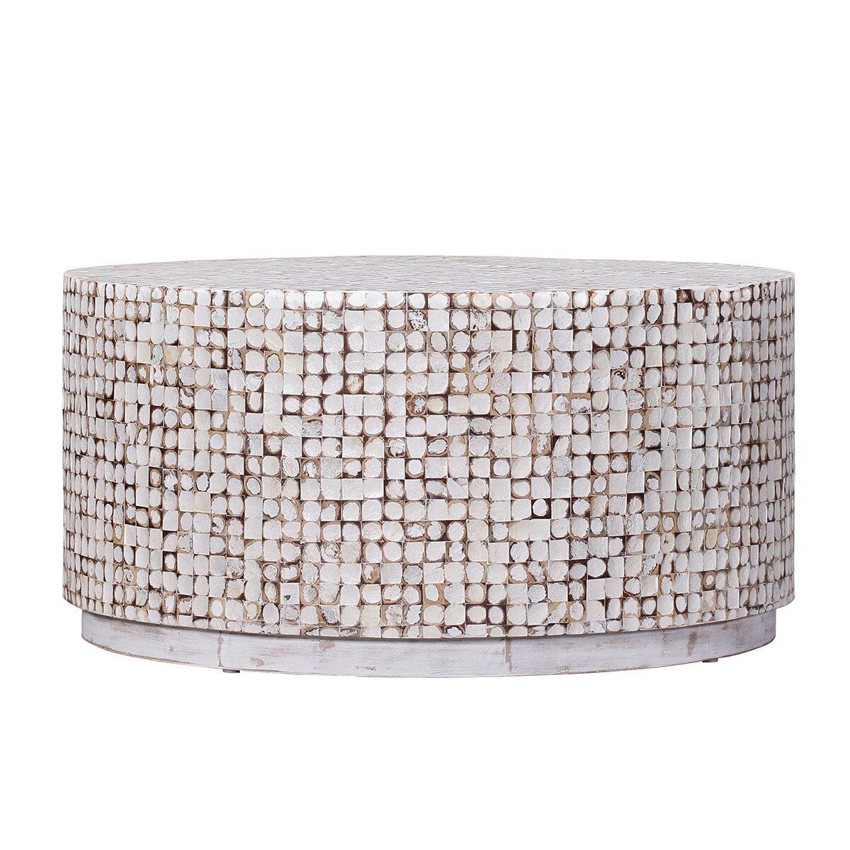COCONUT COCKTAIL TABLE, ROUND