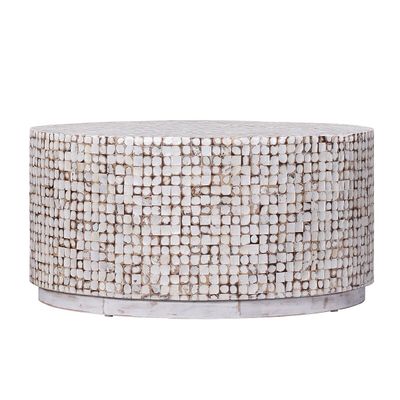 COCONUT COCKTAIL TABLE, ROUND