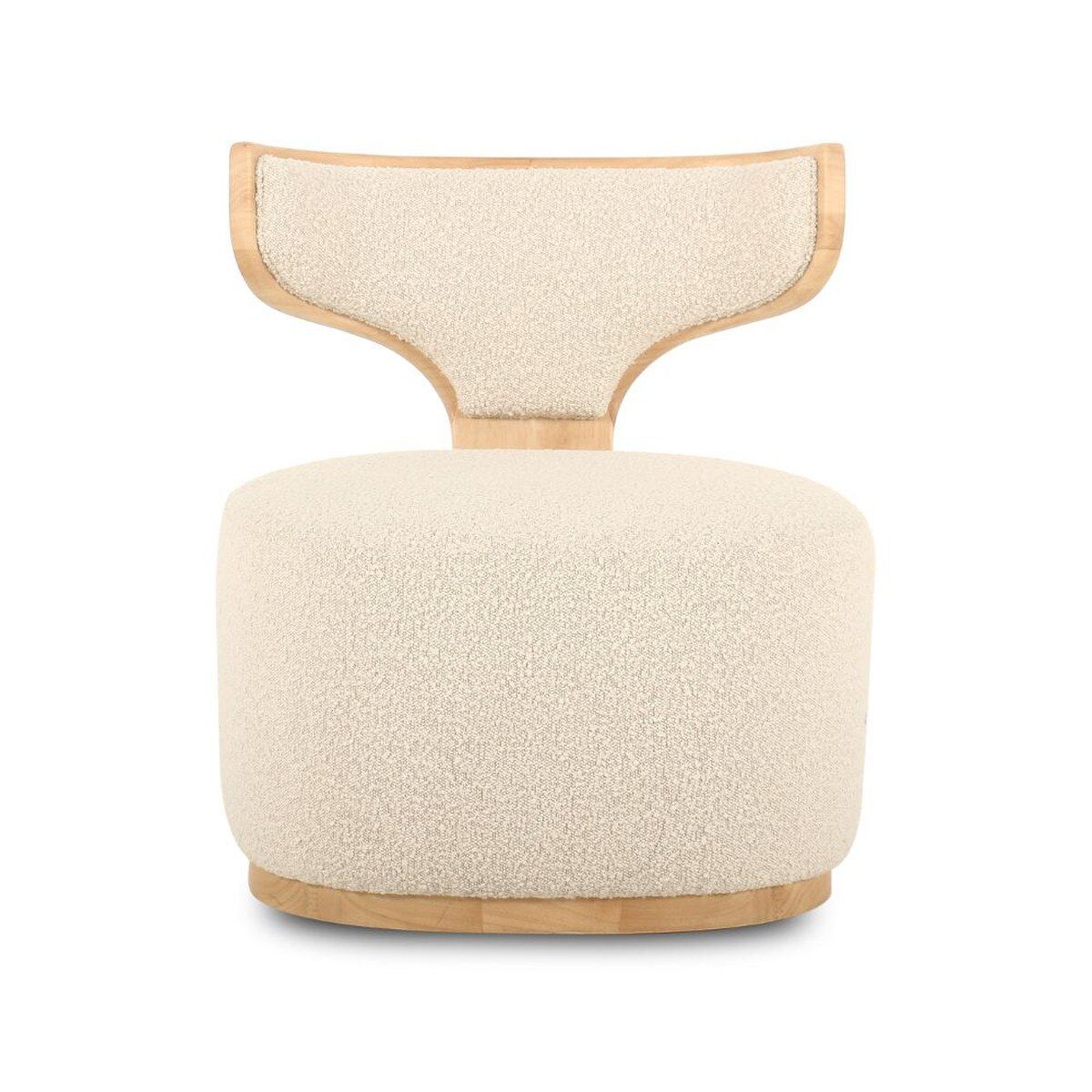 DECLAN SWIVEL CHAIR - BOUCLE IVORY