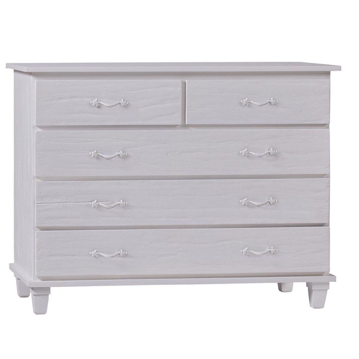 DOUGLAS CHEST - FLAT WHITE