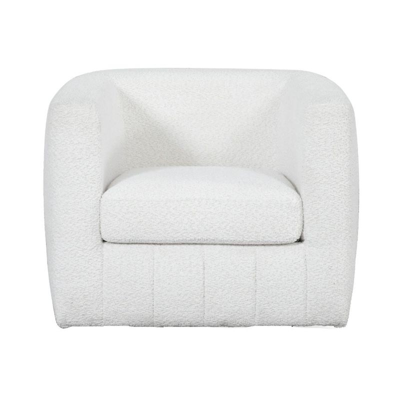 HARPER SWIVEL CHAIR- FLUFFY ALABASTER