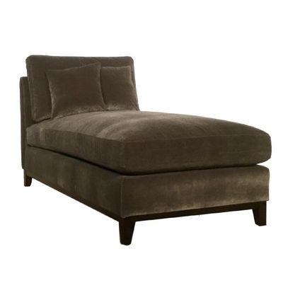 PEARSON CHAISE - VINTAGE VELVET OLIVE