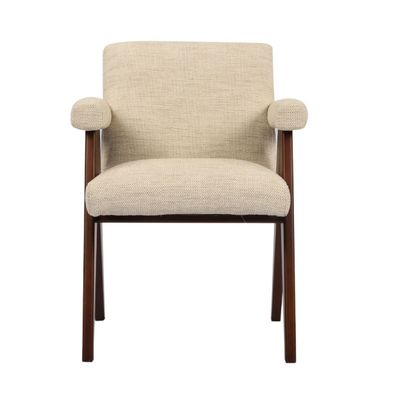 RYLAN DINING CHAIR - PERFOMANCE PORATTI NATURAL